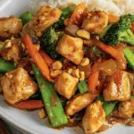 Savory Peanut Chicken Stir-Fry – A 30-Minute Dinner Favorite