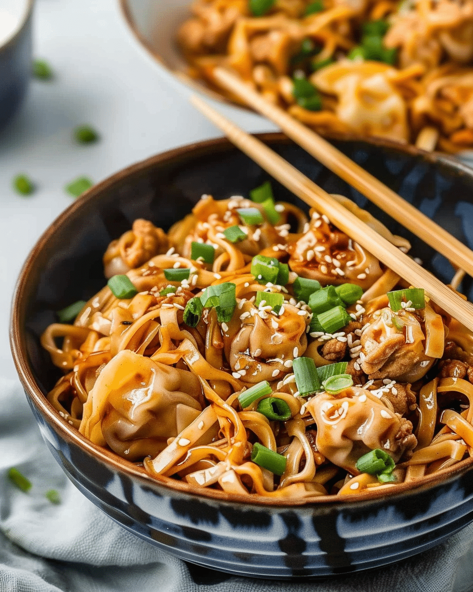 Potsticker Noodle Bowls