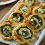 Spinach Feta Pinwheels