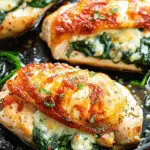 Spinach Stuffed Chicken Breast