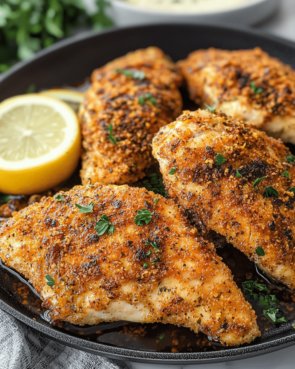 Texas Roadhouse Herb Crusted Chicken