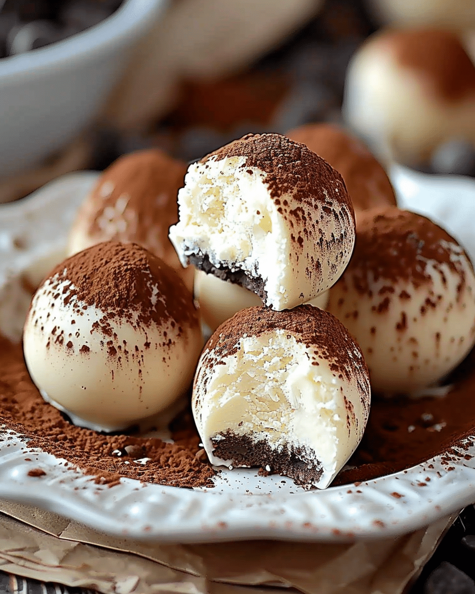 Tiramisu Truffles