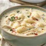Creamy Chicken Gnocchi Soup