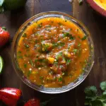 Roasted Mango Habanero Salsa