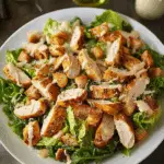 Best Chicken Caesar Salad with Homemade Croutons