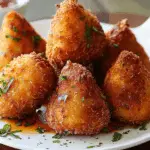 Brazilian Chicken Croquettes (Coxinhas)