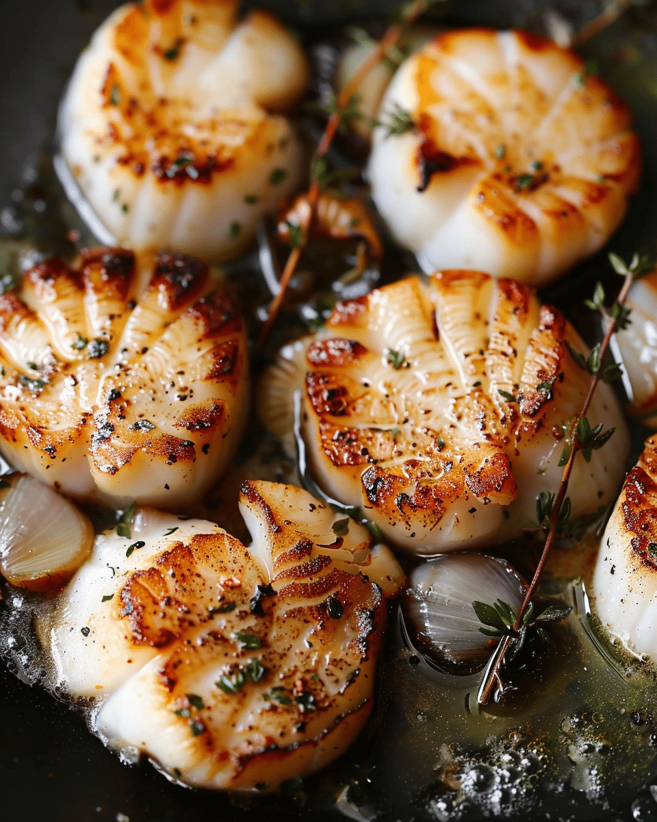 Brown Butter Scallops