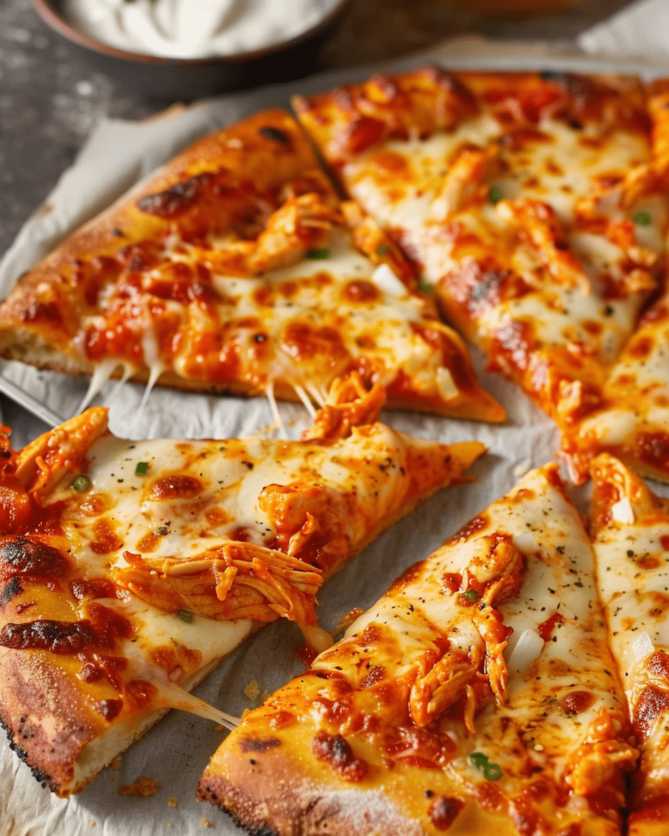 Buffalo Chicken Pizza