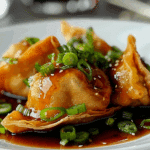 Chile Relleno Wontons With Jalapeño Soy Sauce