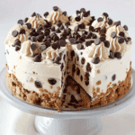 Chocolate Chip Cookie Ice Cream Cake Recipe is delightful!