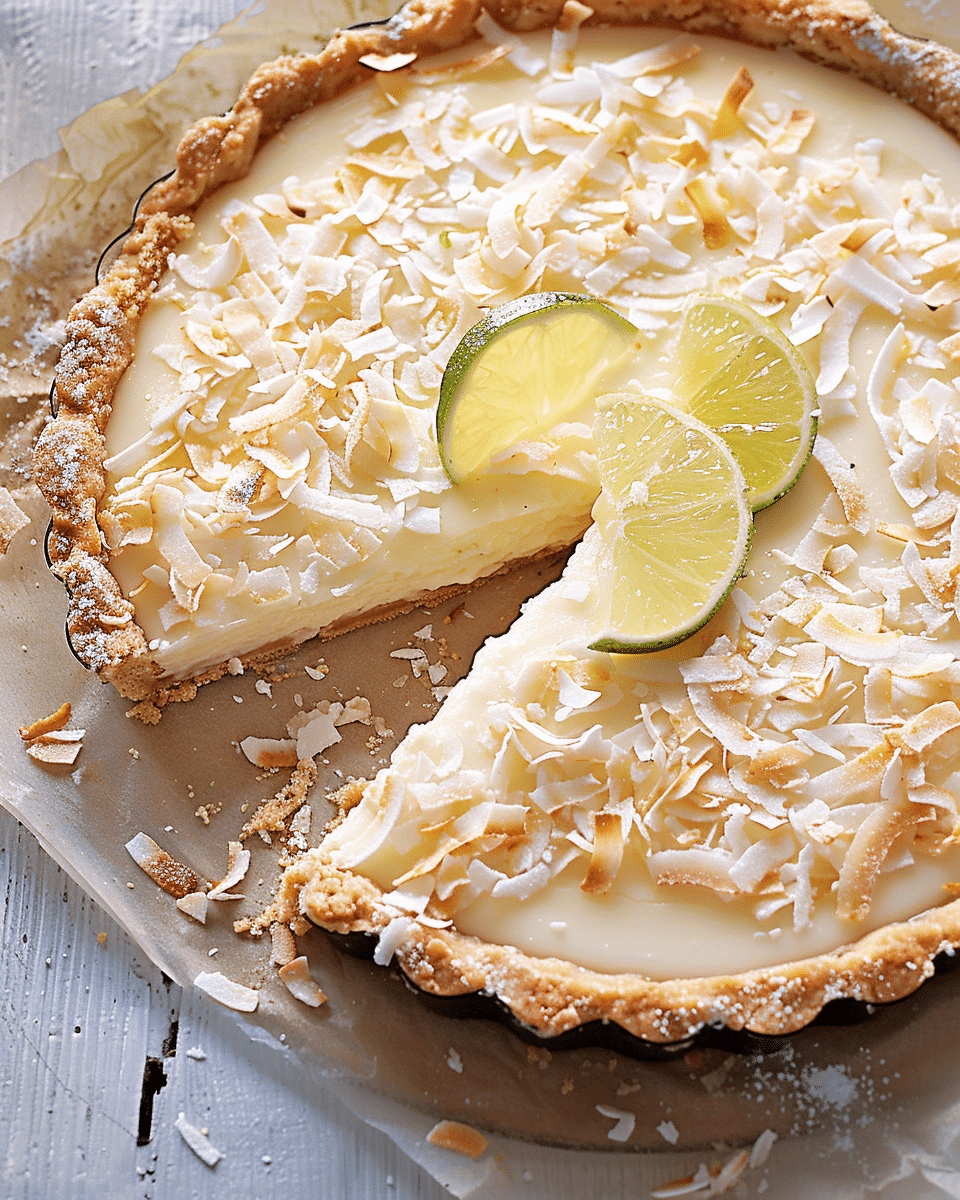 Coconut Lime Tart