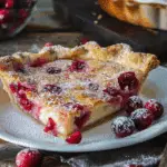 Cranberry Custard Pie