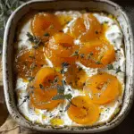 Creamy Apricot Goat Cheese Bake (Only 5 Ingredients!)