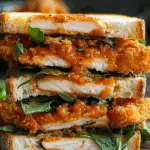 Crunchy Chicken Romesco Sandwich