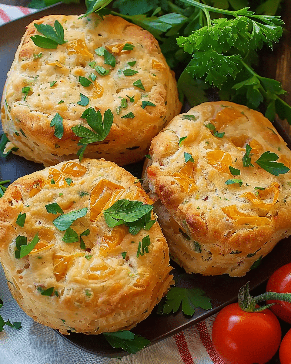 Daddy's Savory Tomato Biscuits