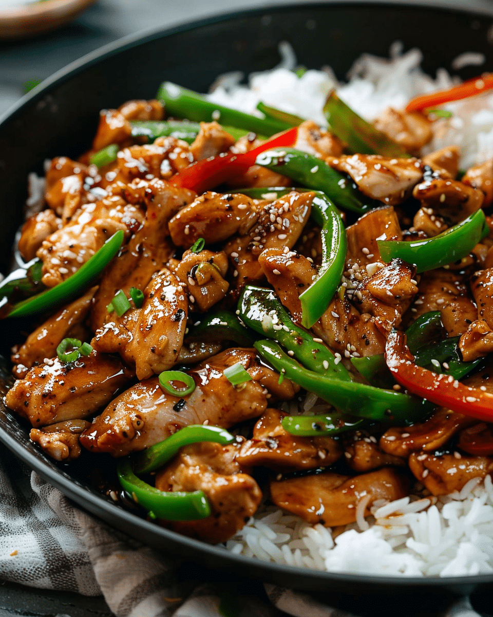 Easy Black Pepper Chicken