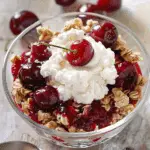 Fresh Cherry Crisp Recipe