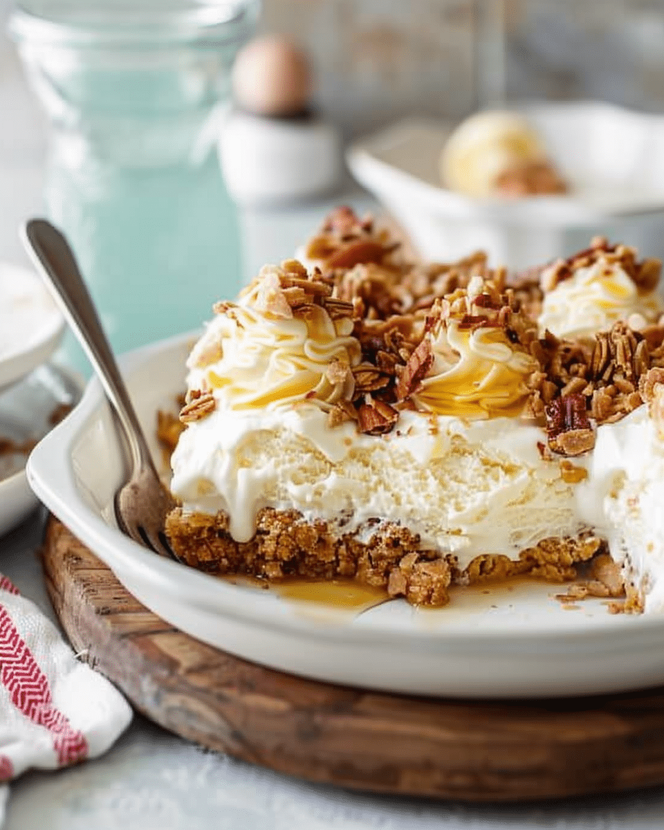 Fried Ice Cream Dessert Casserole