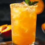 Golden Hour Peach Lemonade