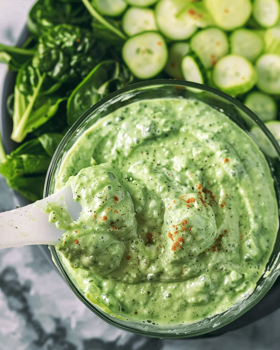 Green Goddess Cottage Cheese Dip