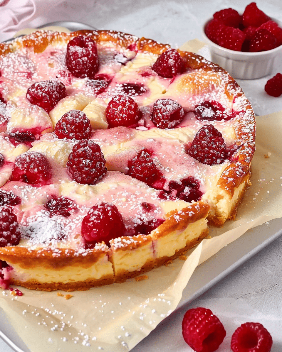 Healthy Berry Cottage Cheese Clafoutis