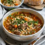 Hearty Beef Barley Soup