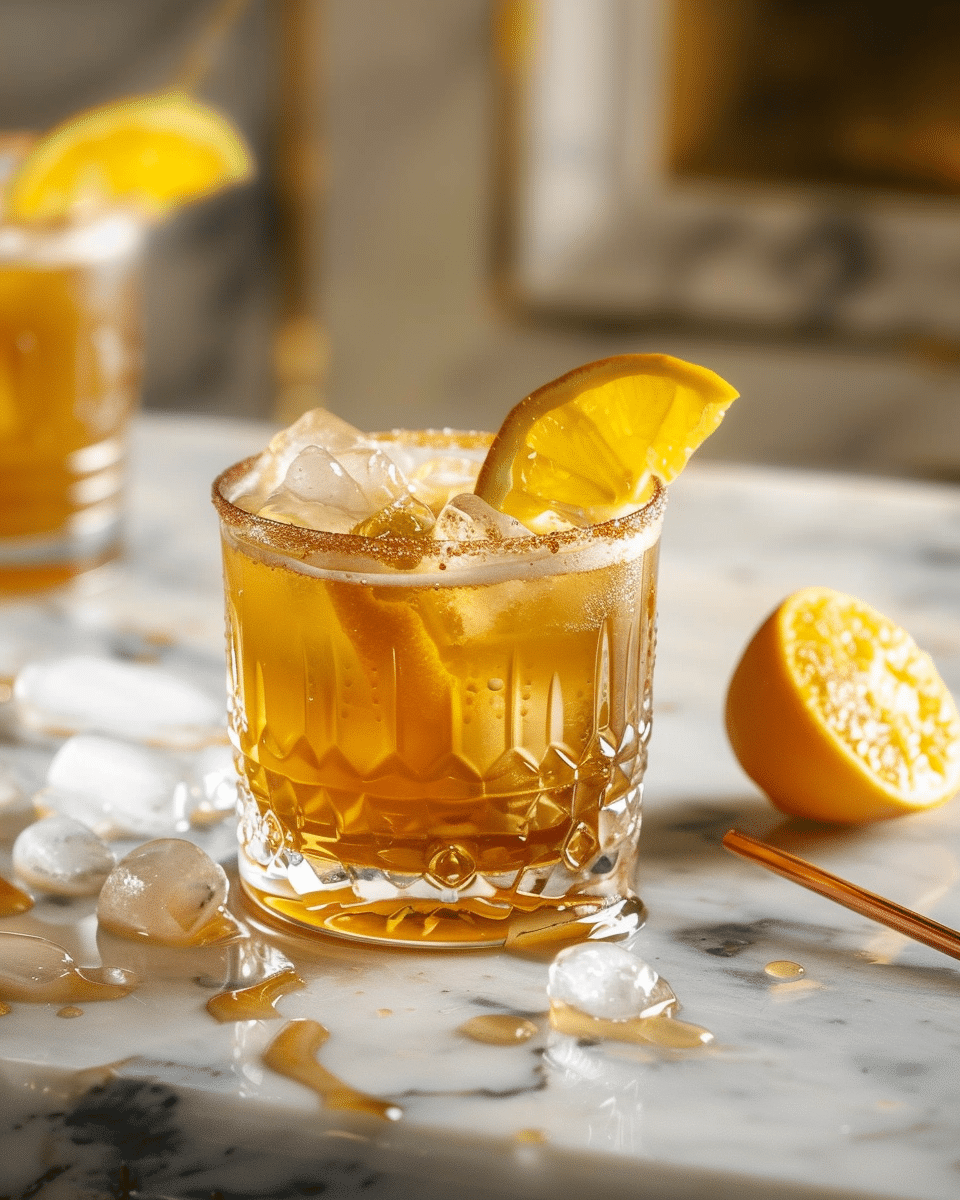 Honey Bunny Bourbon Sour