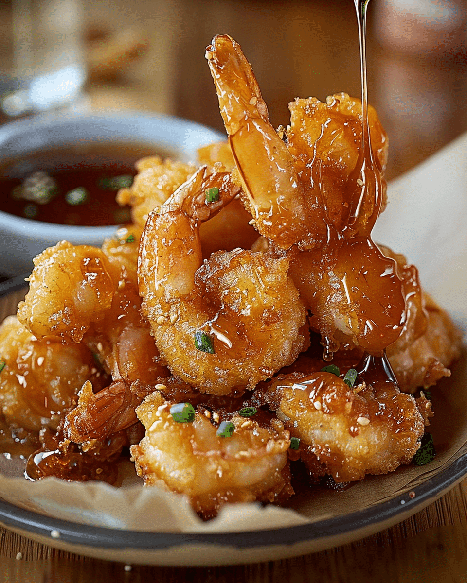 Hot Honey Fried Shrimp