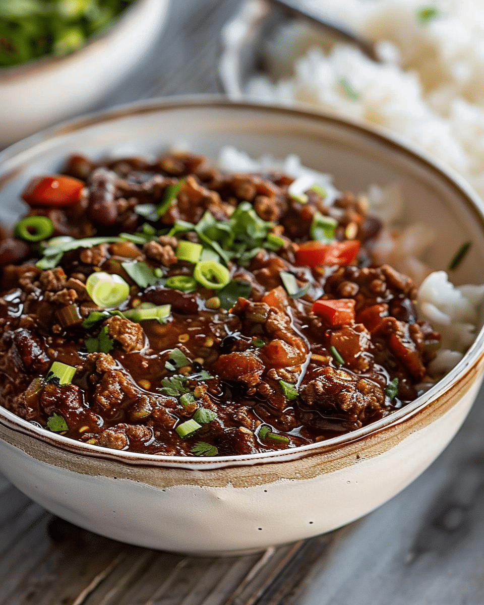 Korean Chile Con Carne