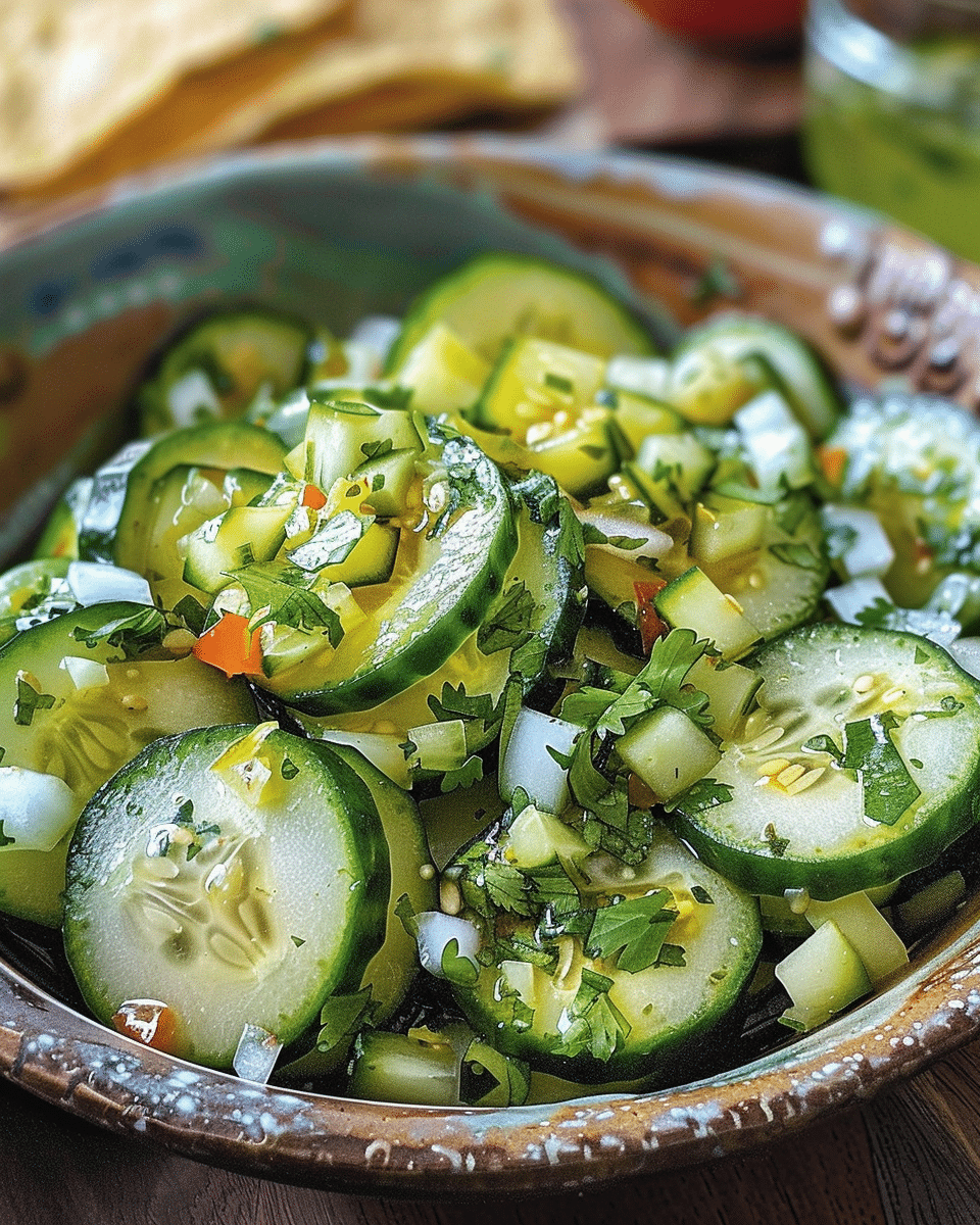 Mexican-Style Cucumbers