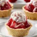 Mini Strawberry Pies with Sugar Cookie Crust