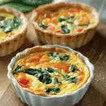 Mini Veggie Quiches: Easy Recipe for a Tasty Snack!