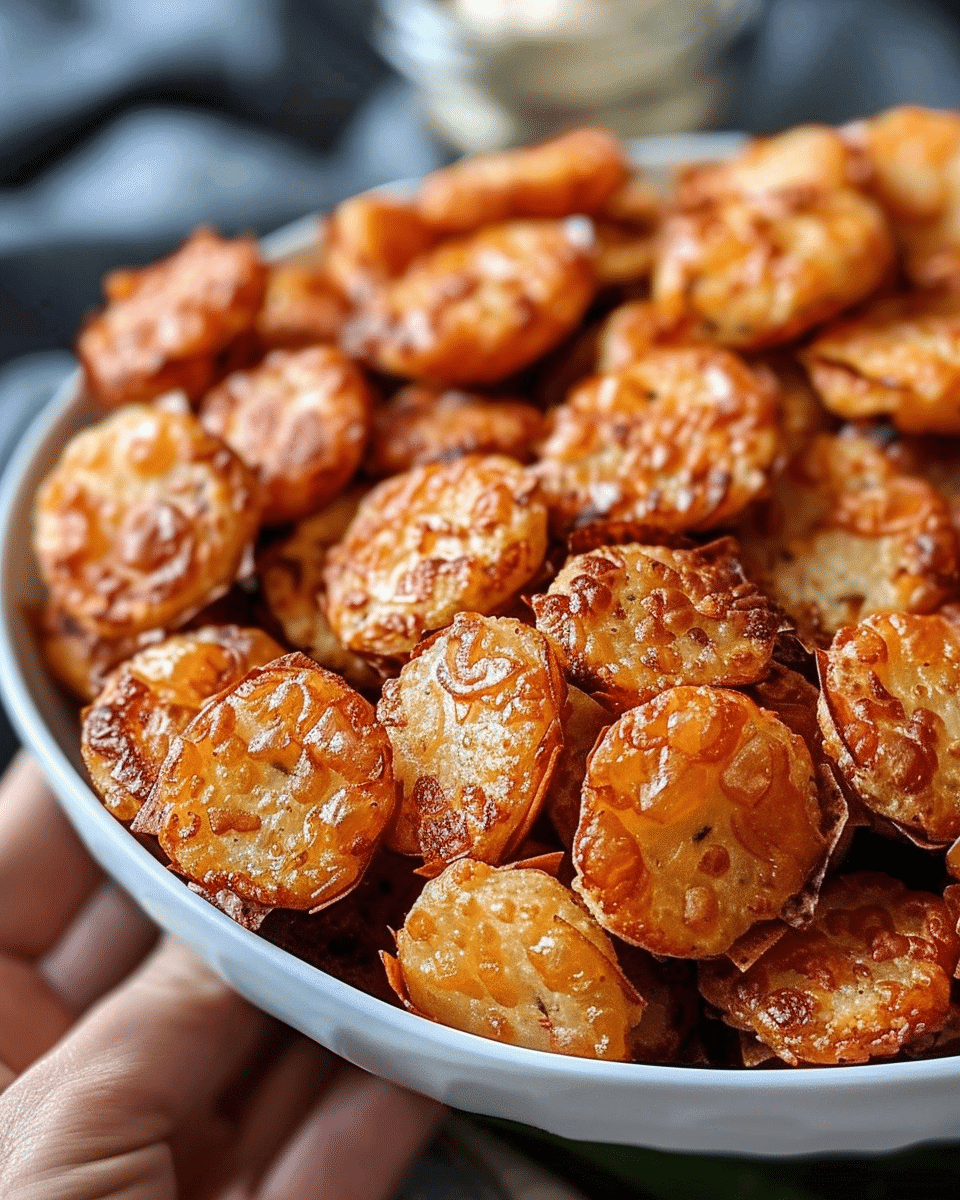 Pepperoni Cheese Crisps