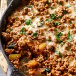 Simple Ground Turkey Pepper Skillet