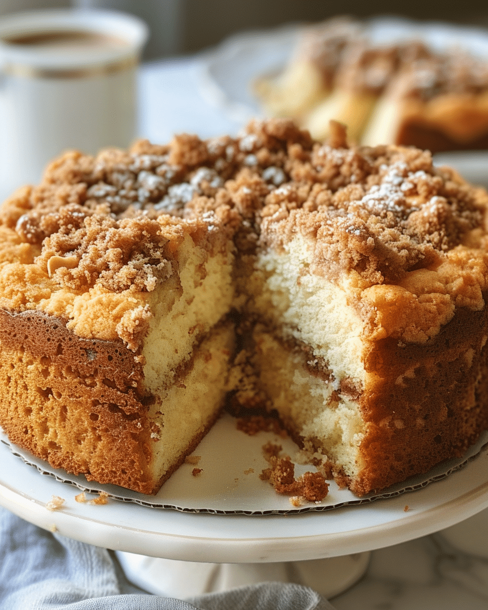 Sour Cream Coffee Cake
