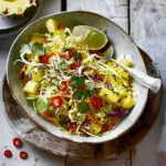 Spicy Pineapple Slaw