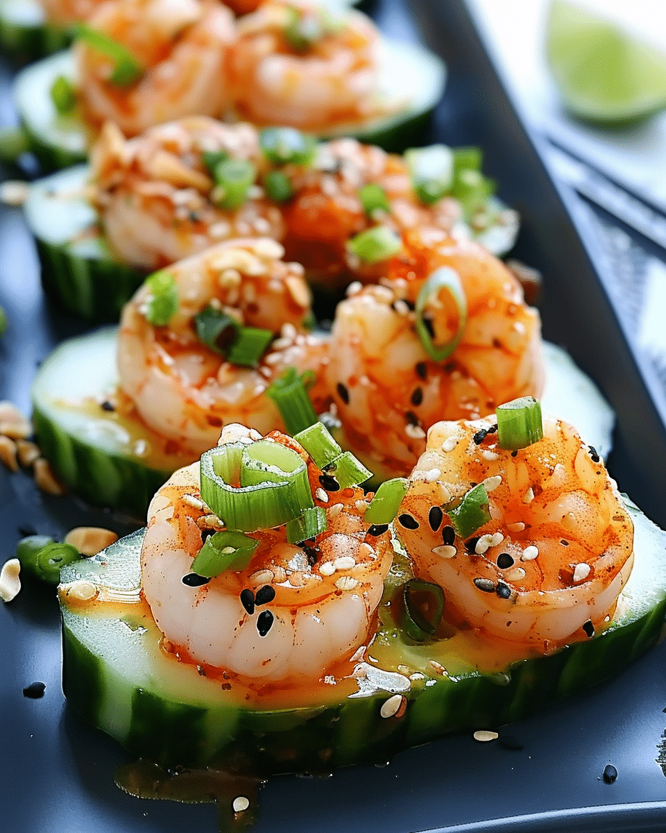 Spicy Shrimp Cucumber Sushi Boats: An Amazing Ultimate Recipe