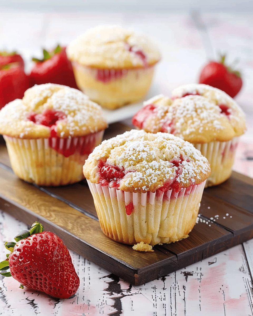 Strawberry Muffin Recipe