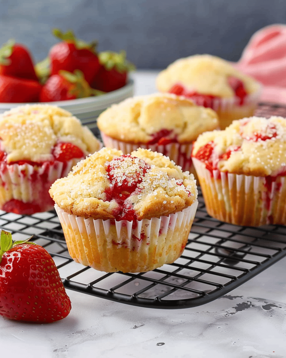 Strawberry Muffin Recipe