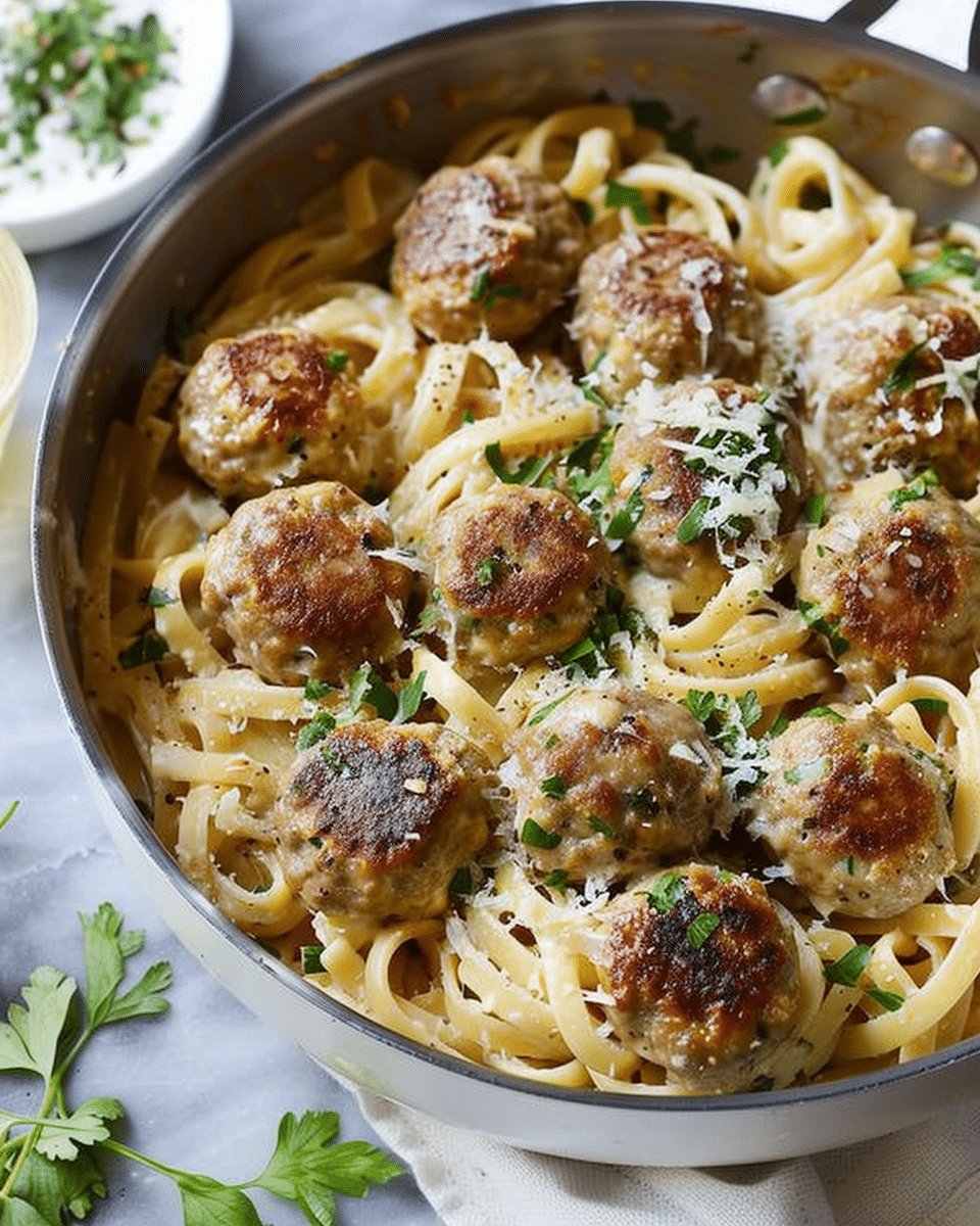 Swedish Meatball Pasta