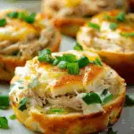 Toasty Tuna Melt Muffin Stacks