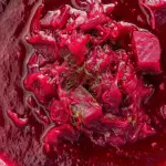 Ukrainian Beet Soup - Borsch {In Pressure Cooker}