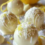 White Chocolate Lemon Truffles