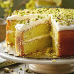 Zesty Pistachio Bliss Cake