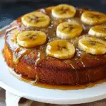 Caramelized Upside-Down Banana Cake