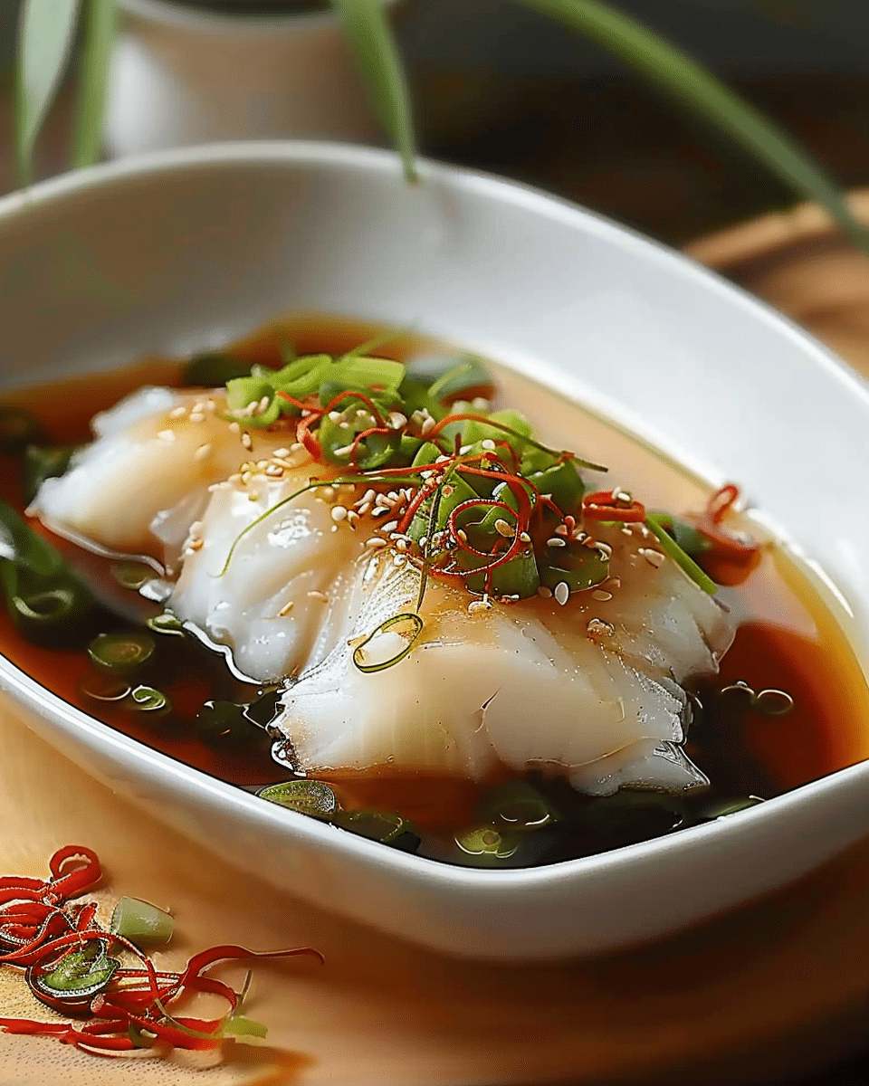 Cantonese Steamed Fish with Ginger and Spring Onion: An Amazing Ultimate Recipe