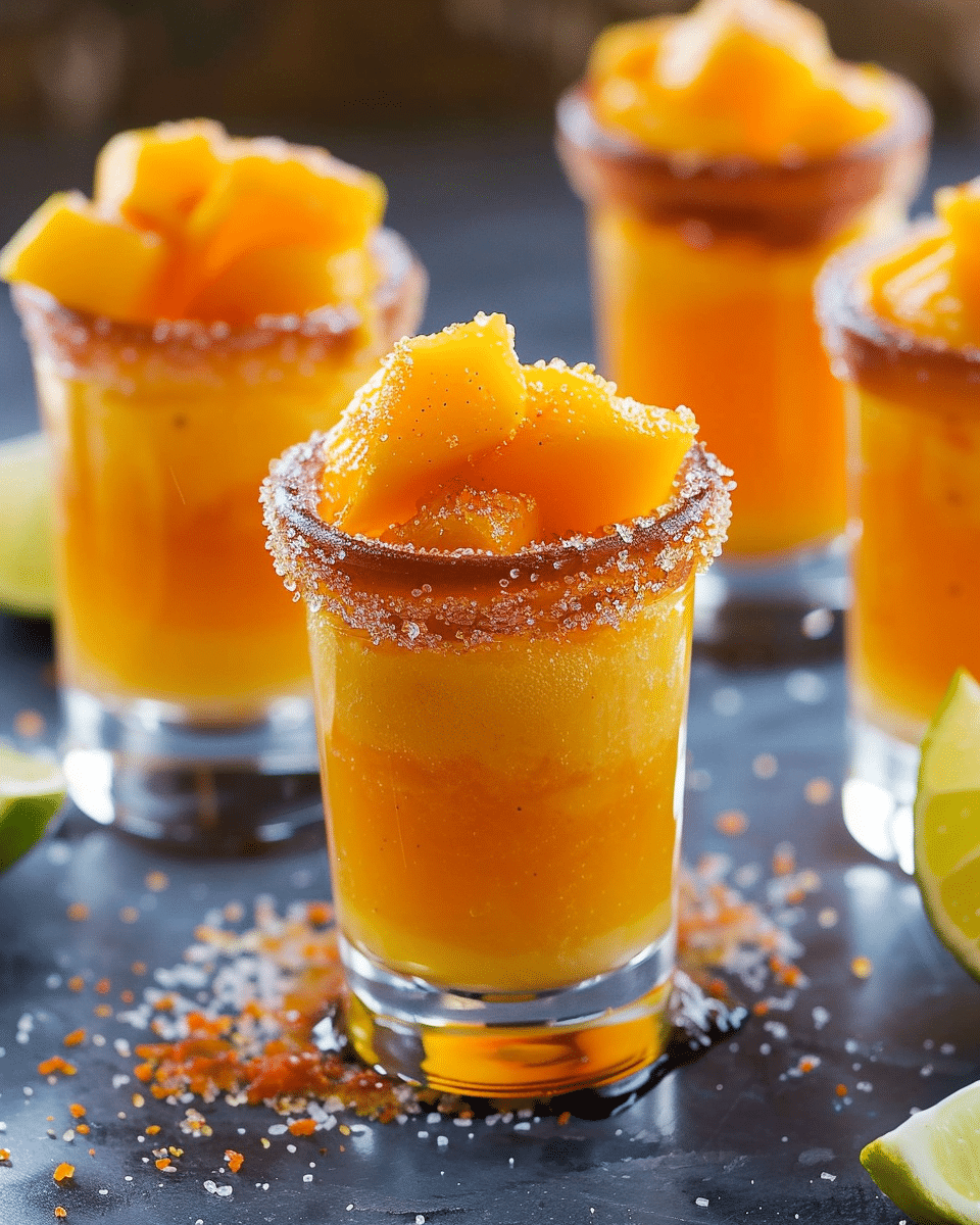 Chile Mango Mexican Candy Shots: A Bold and Fun Party Drink