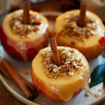 Cinnamon Oatmeal Stuffed Apples with Vanilla Custard Sauce: An Incredible Ultimate Recipe