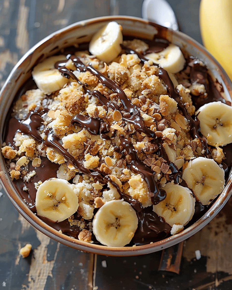 Crumble Banane Chocolat: A Quick and Delightful Dessert