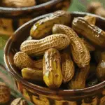 Dill Pickle Boiled Peanuts